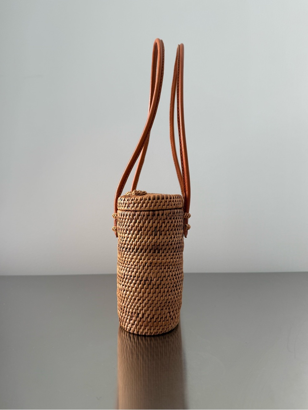 Handmade Bali Rattan Bag - Picture 3 of 5